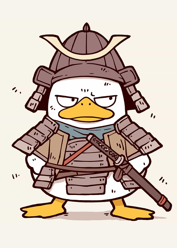 Samurai Duck Warrior