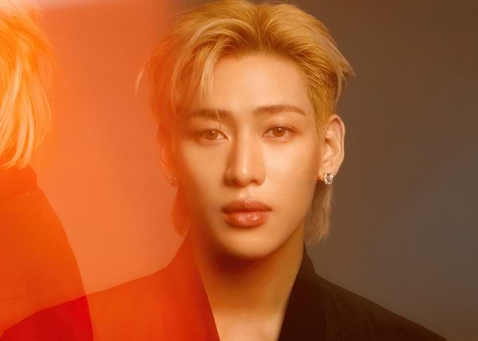 K-Pop Idol with Blonde Hair bambam