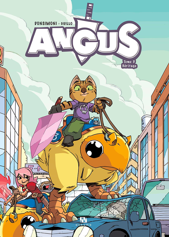 Angus Tome 3 Heritage Comic Cover