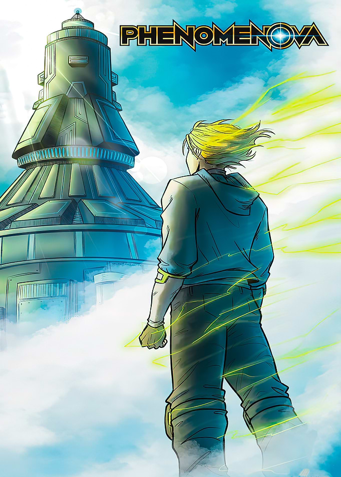 Phenomenova Comic Cover Art