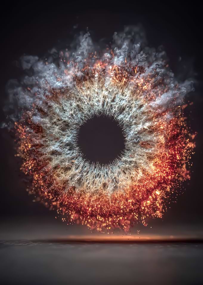 Exploding Eye Iris