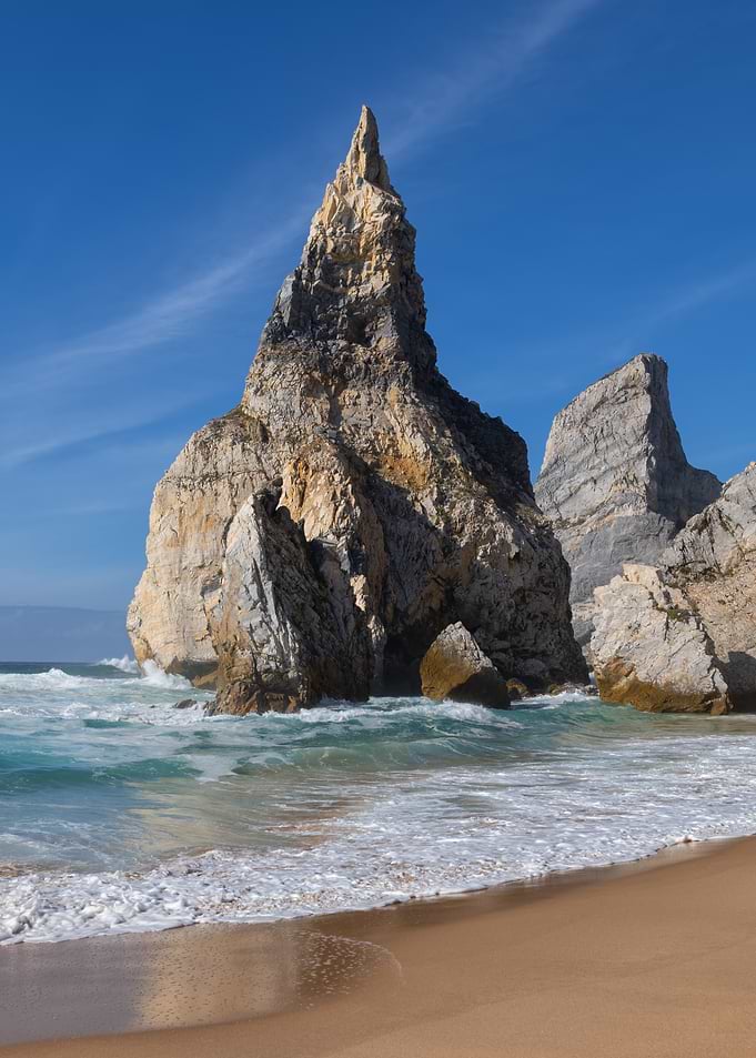 Ursa Beach At The Atlantic Ocean In Portugal