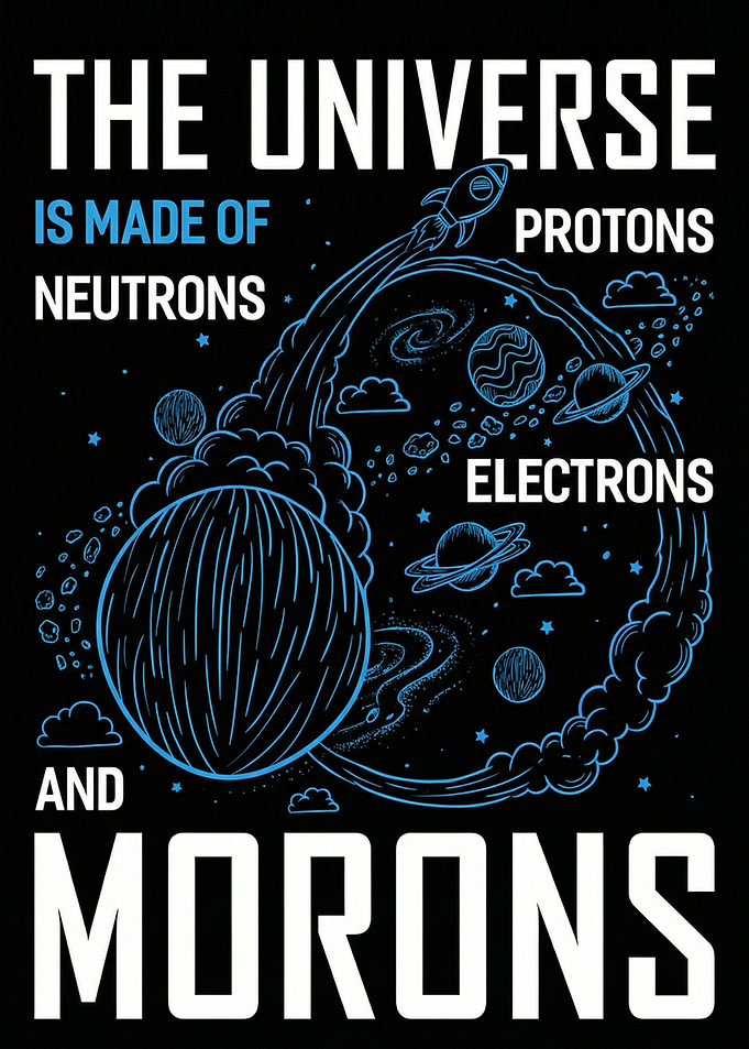 The Universe is Made of Morons
