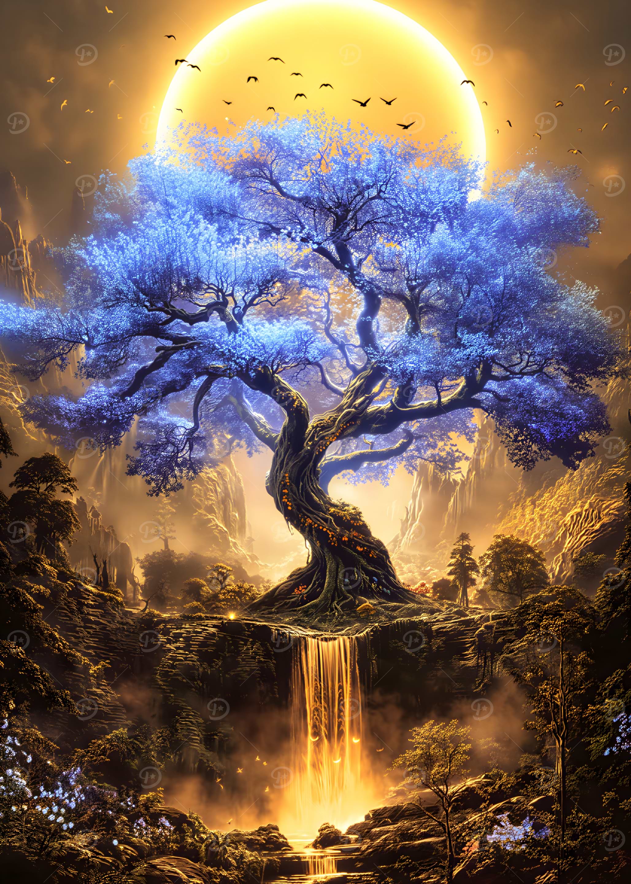 The Holy Tree metal poster - Limited Edition | Displate