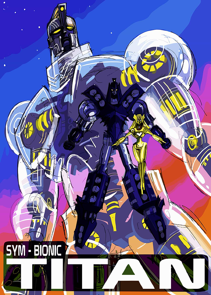 Sym-Bionic Titan Poster