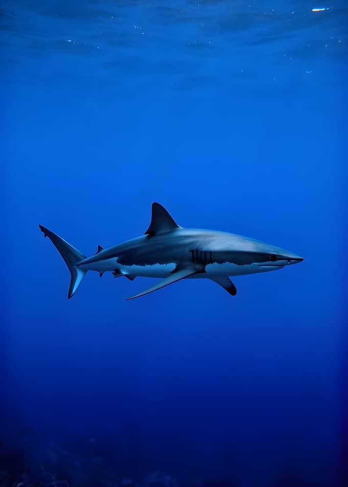 Great White Shark Underwater