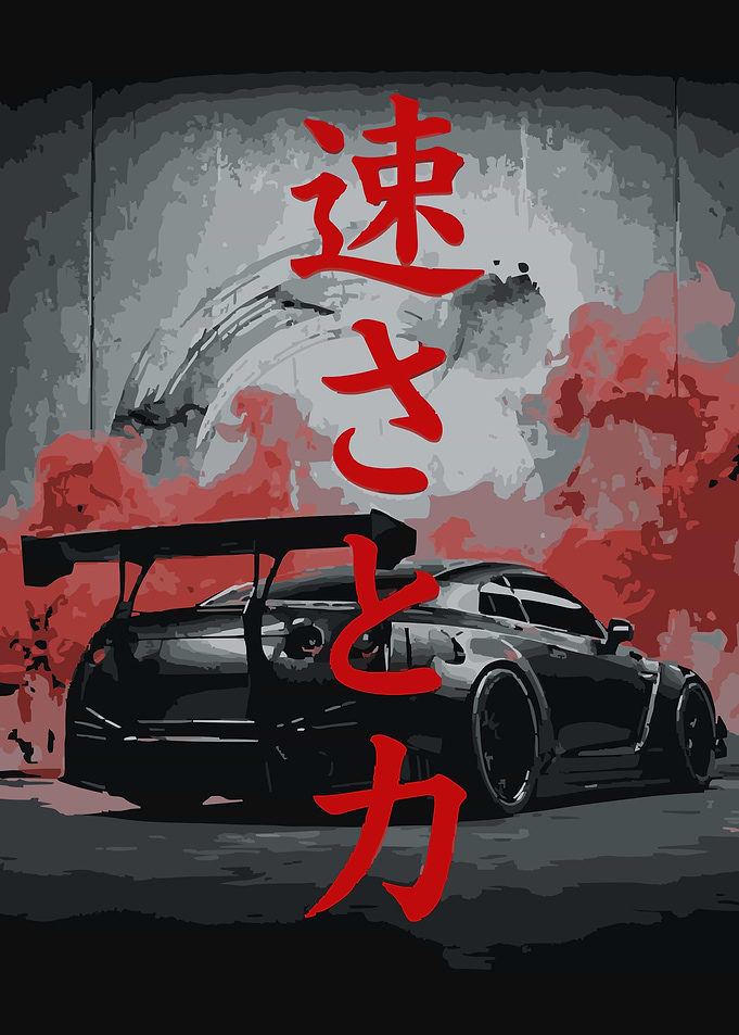 Japanese Car Speed and Power