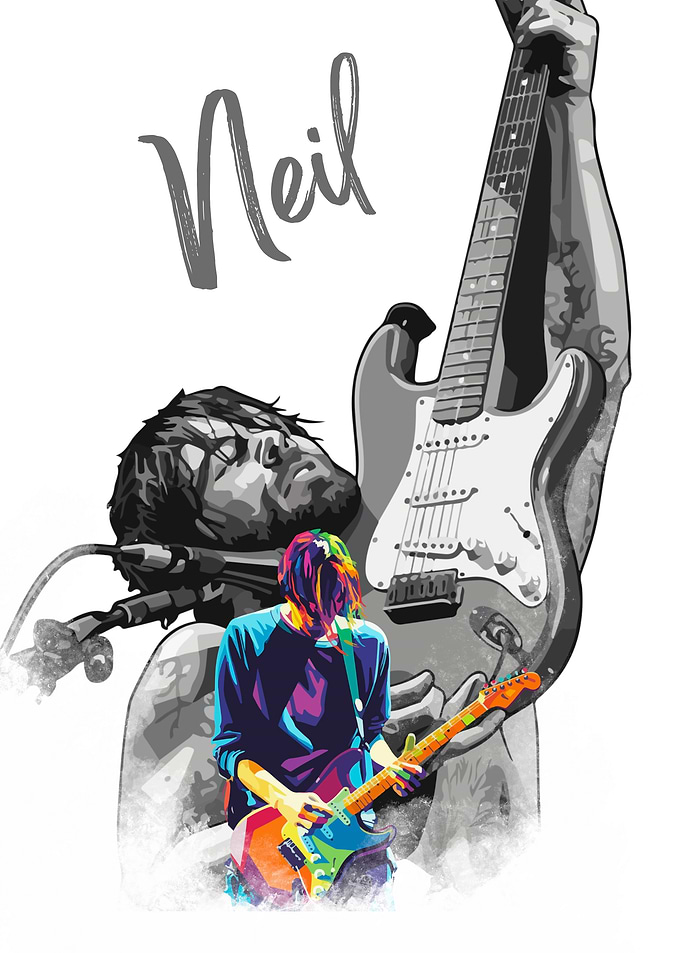 Simon Neil Playing Guitar