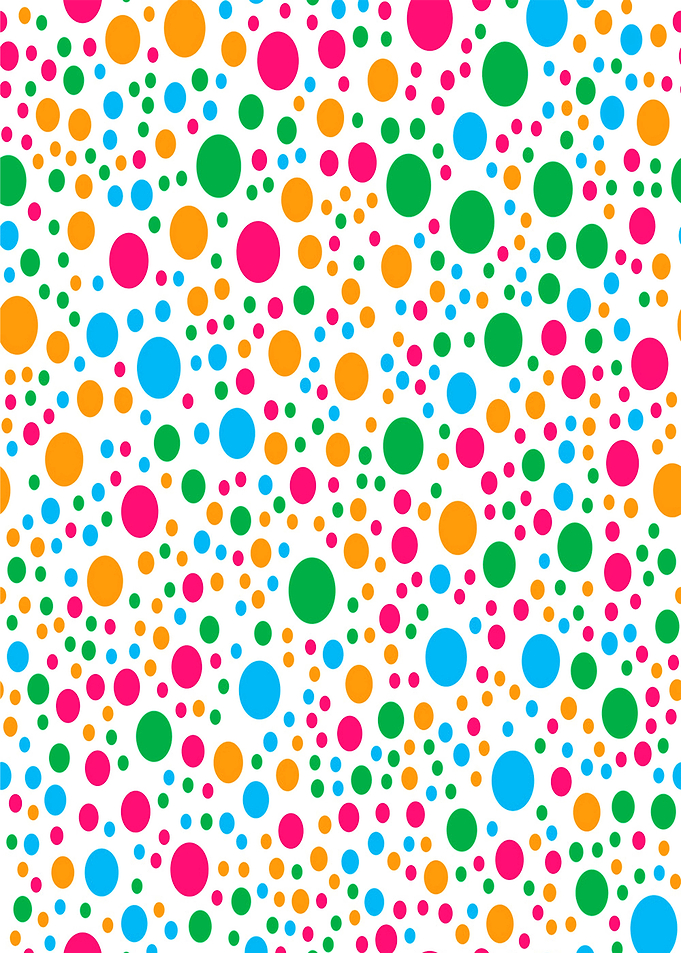 Colorful Polka Dot Pattern