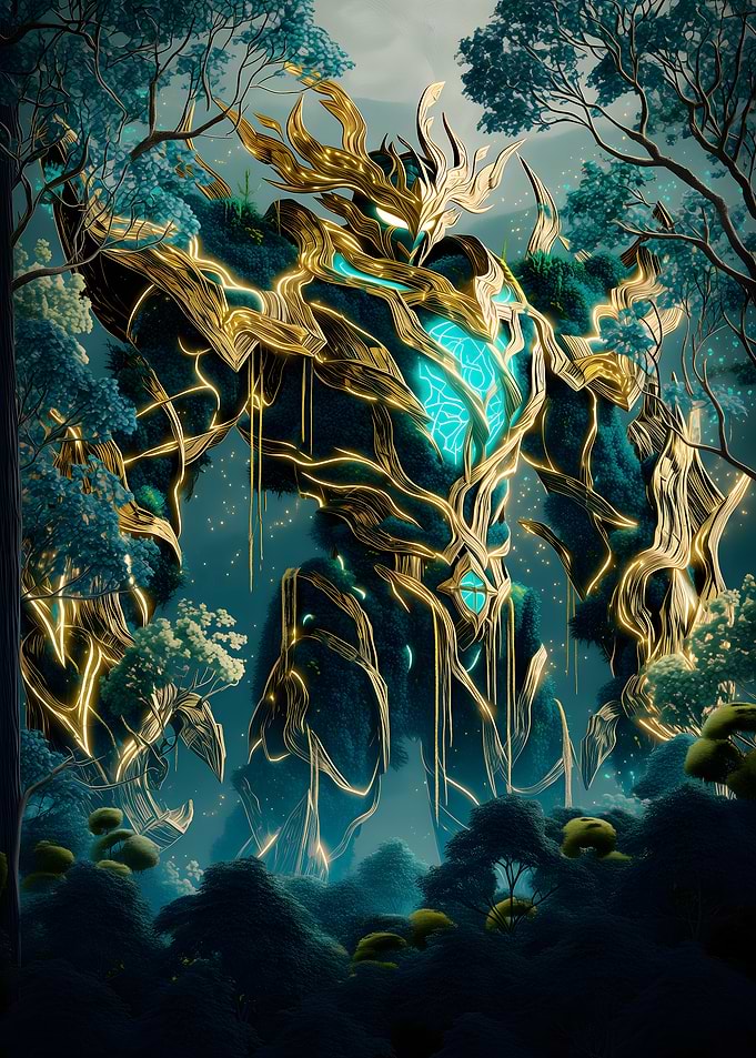 Mystical Forest Guardian