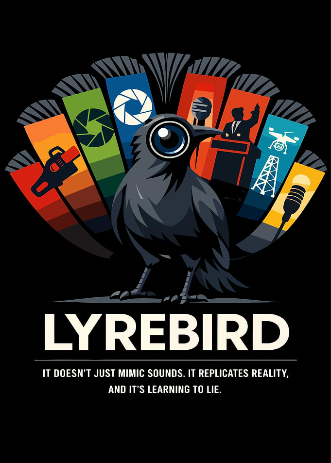 Lyrebird Mimicry Art