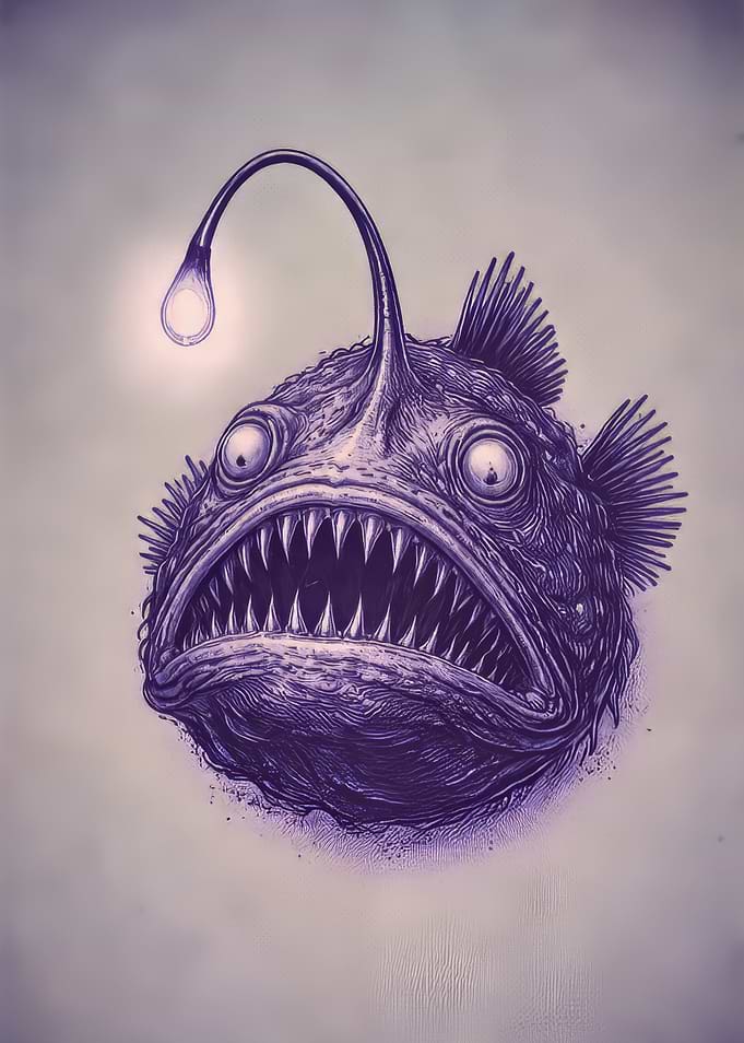 Anglerfish with Lure