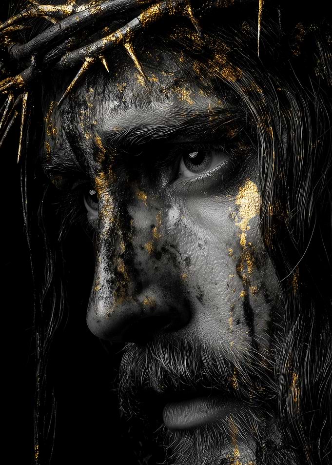 Jesus Christ with Crown of Thorns
