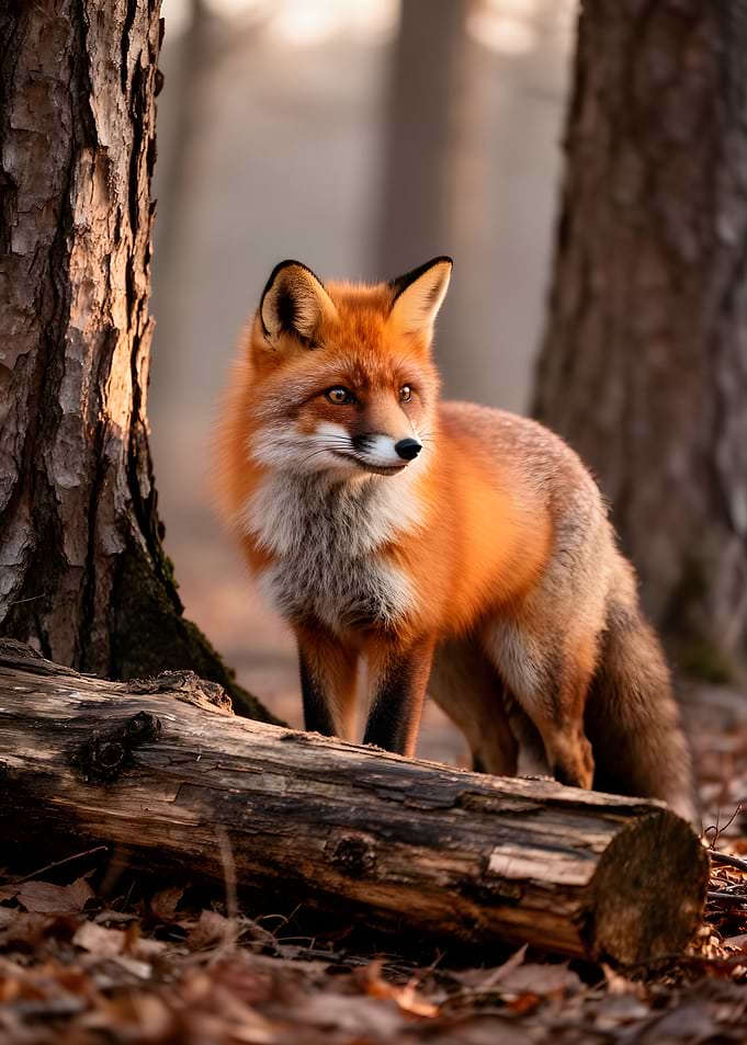 Red Fox in Forest