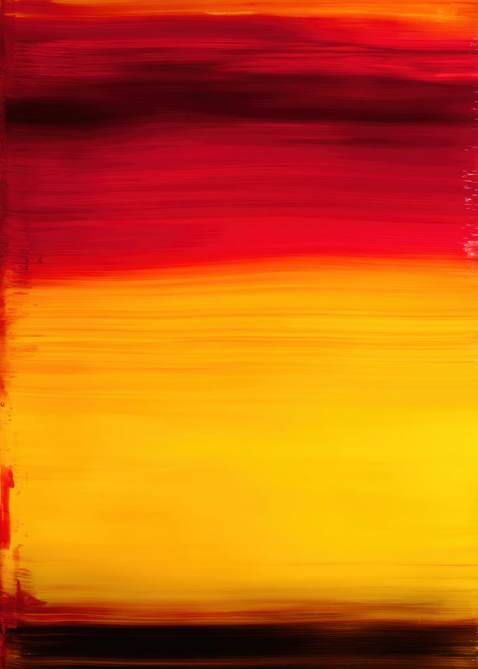 Abstract Sunset Horizon