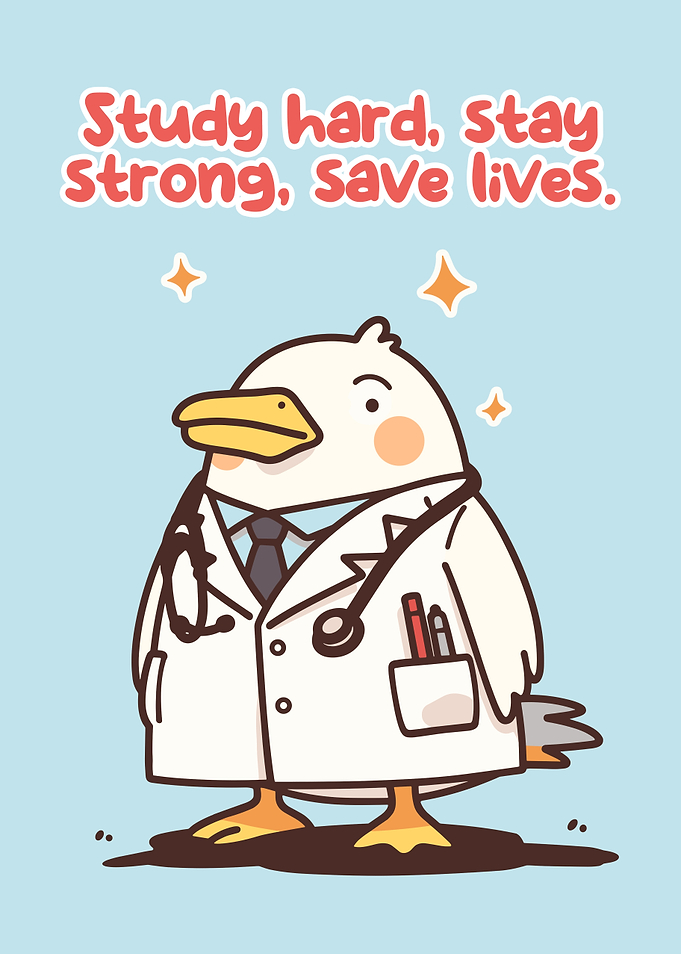 Cute Doctor Duck