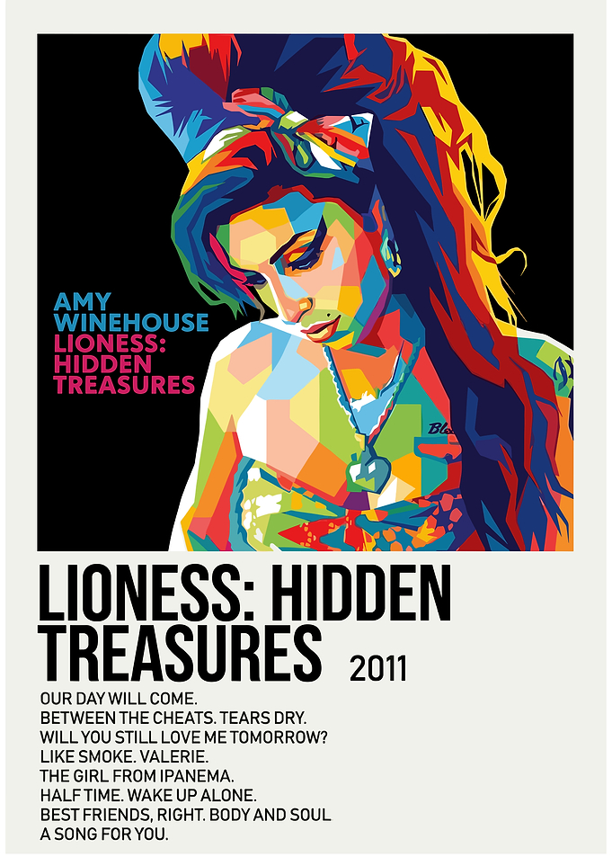 Amy Winehouse Lioness Pop Art