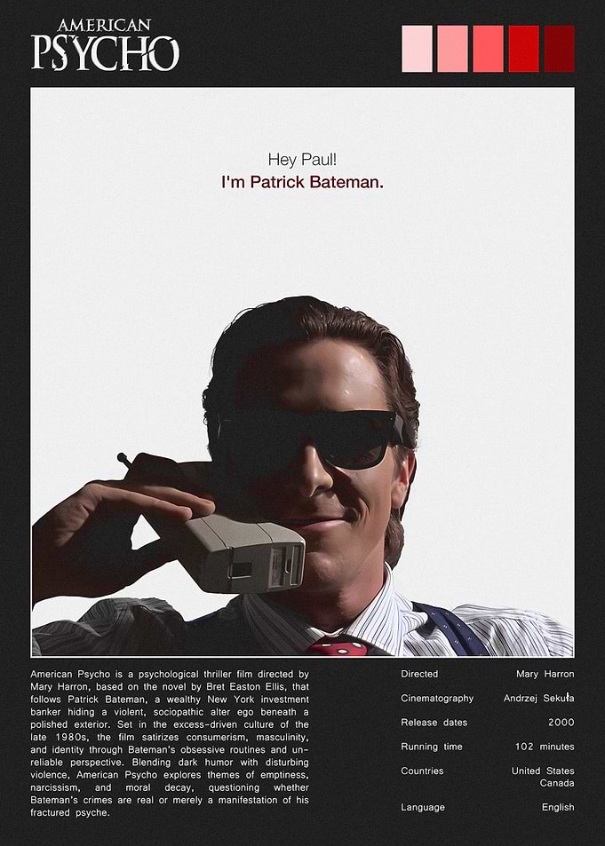 American Psycho Movie Poster