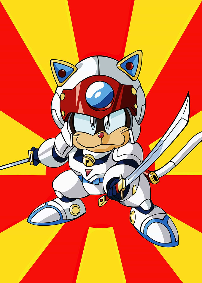 Samurai pizza cats