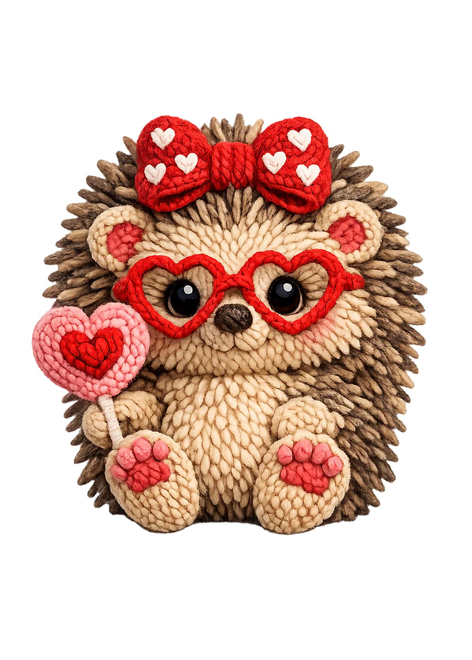 Valentine's Faux Yarn