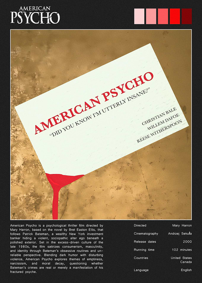 American Psycho Movie Poster