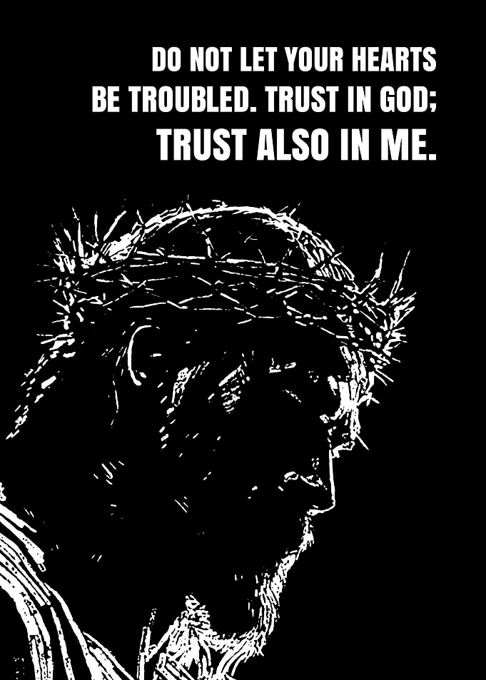 Jesus Crown of Thorns Trust in God