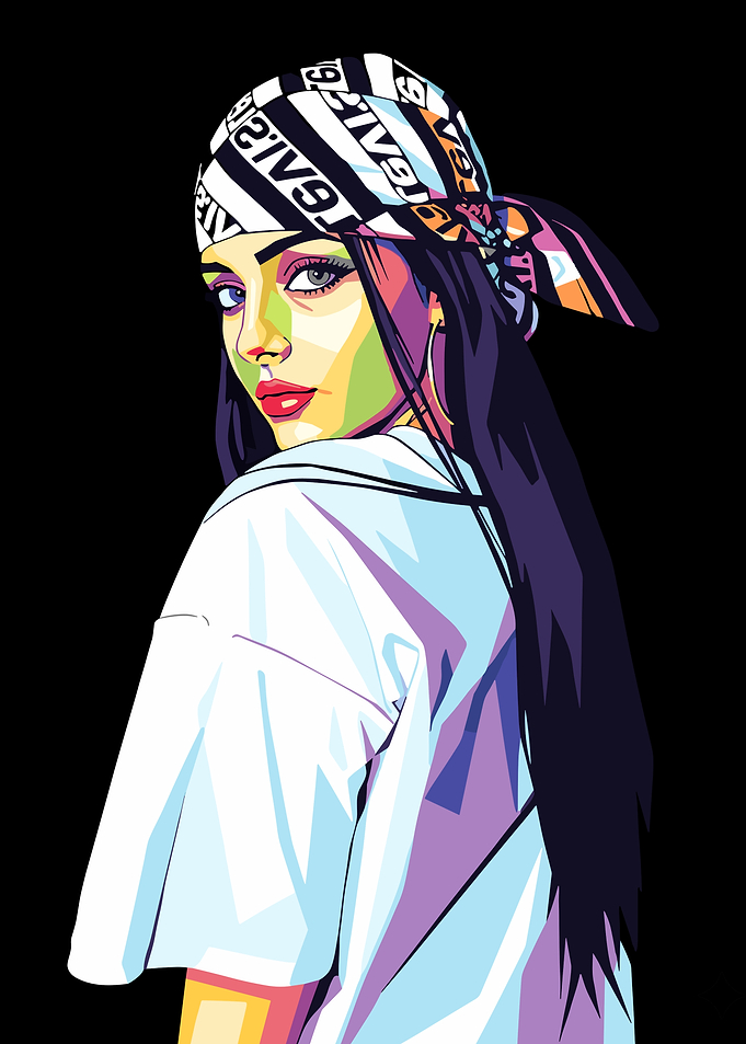 Jessie Murph with Bandana and White Shirt
