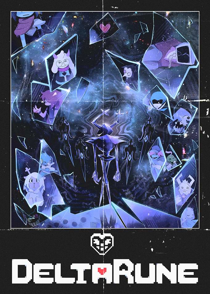 Deltarune Game Poster