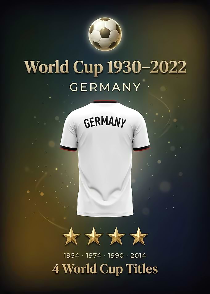 Germany World Cup Titles