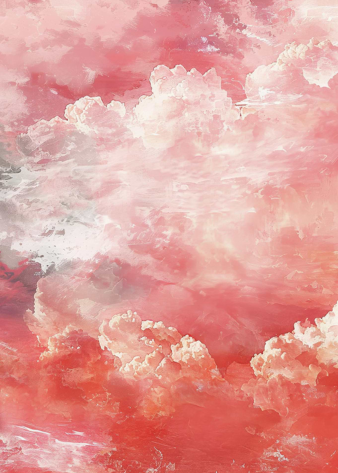 Pink and Red Clouds