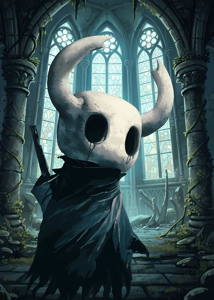 The Knight in a Ruined Cathedral