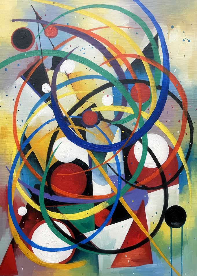 Abstract Geometric Circles and Lines