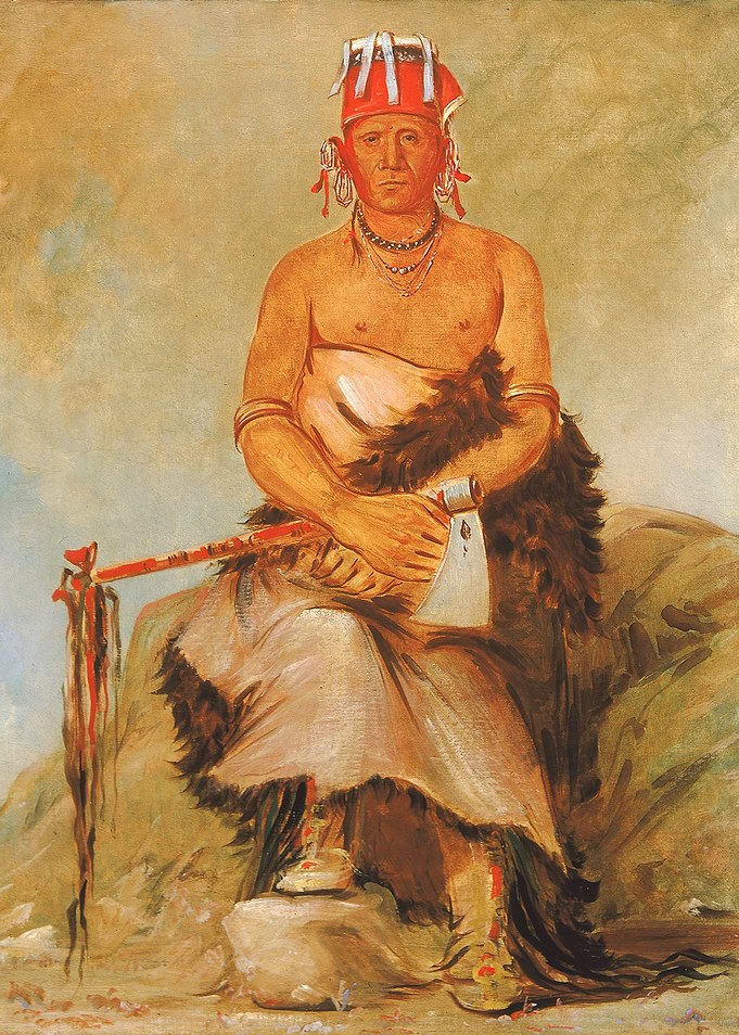 Portrait of a Native American Man