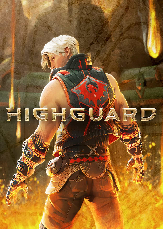 Highguard character with dragon emblem