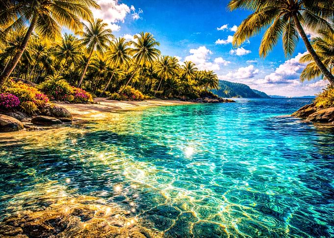 Tropical Beach Paradise
