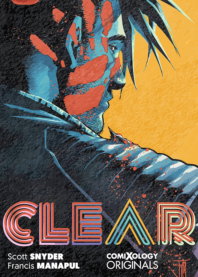 Clear Comic Book Cover