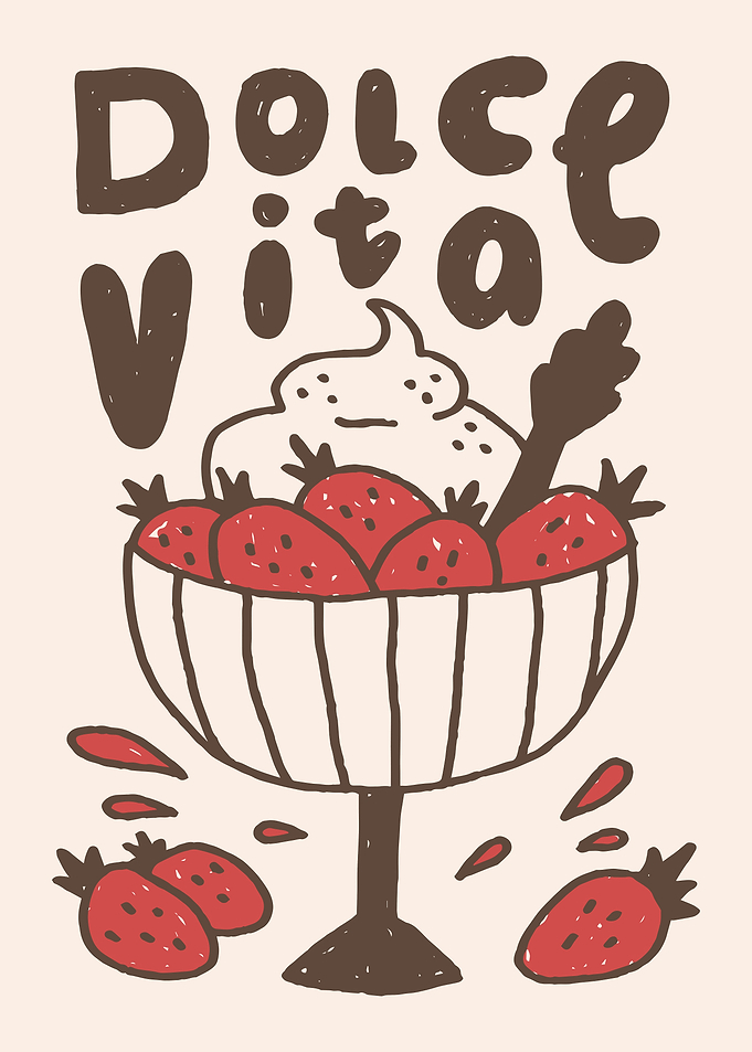 Dolce Vita Strawberries and Cream