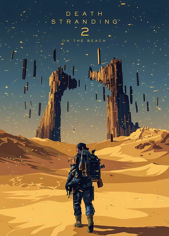 Death Stranding 2 On The Beach Poster