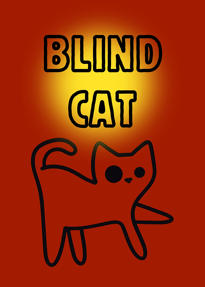 Blind Cat Text Art