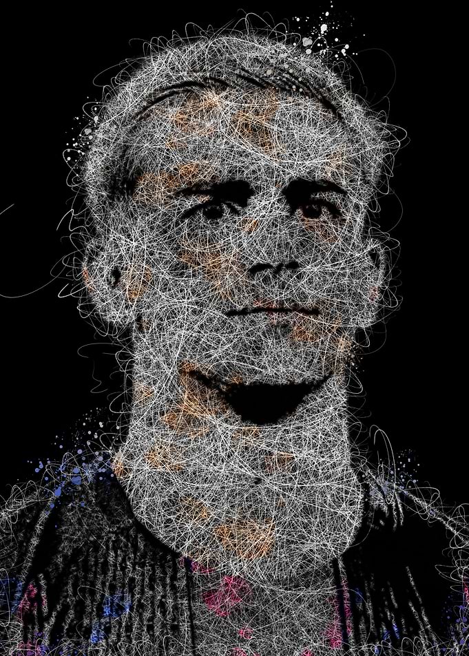 Gavi Abstract Portrait