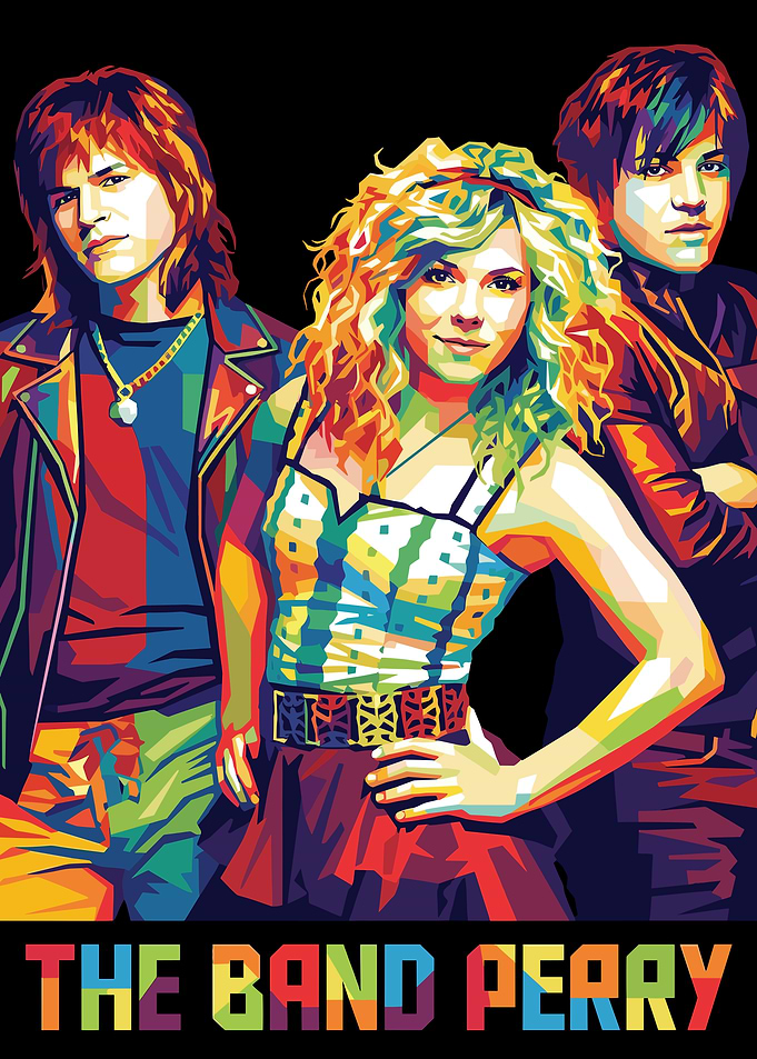 The Band Perry Pop Art