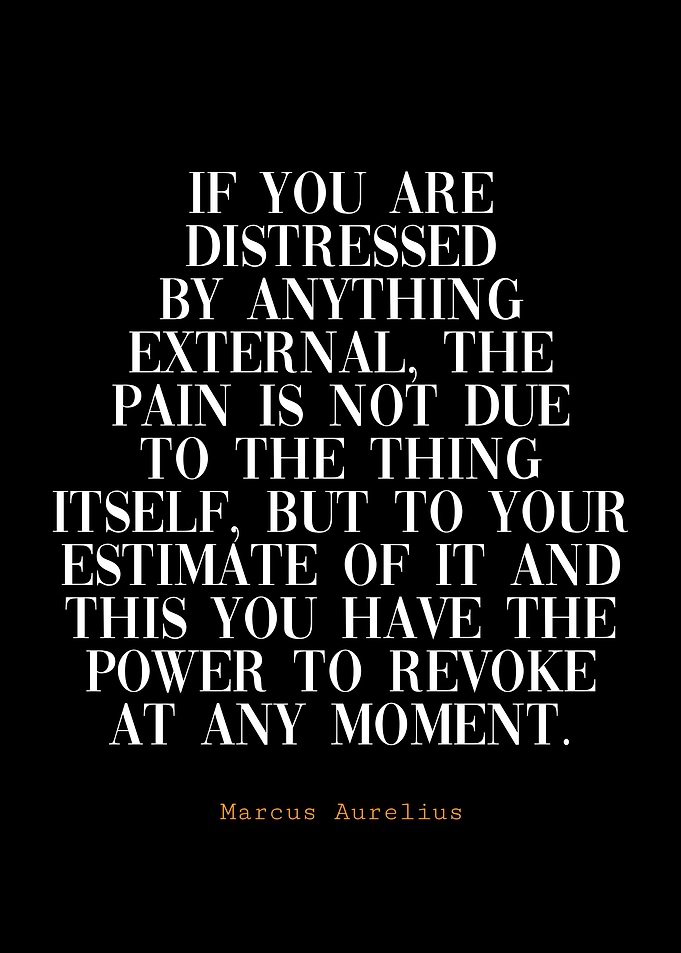 Marcus Aurelius Quote on Pain