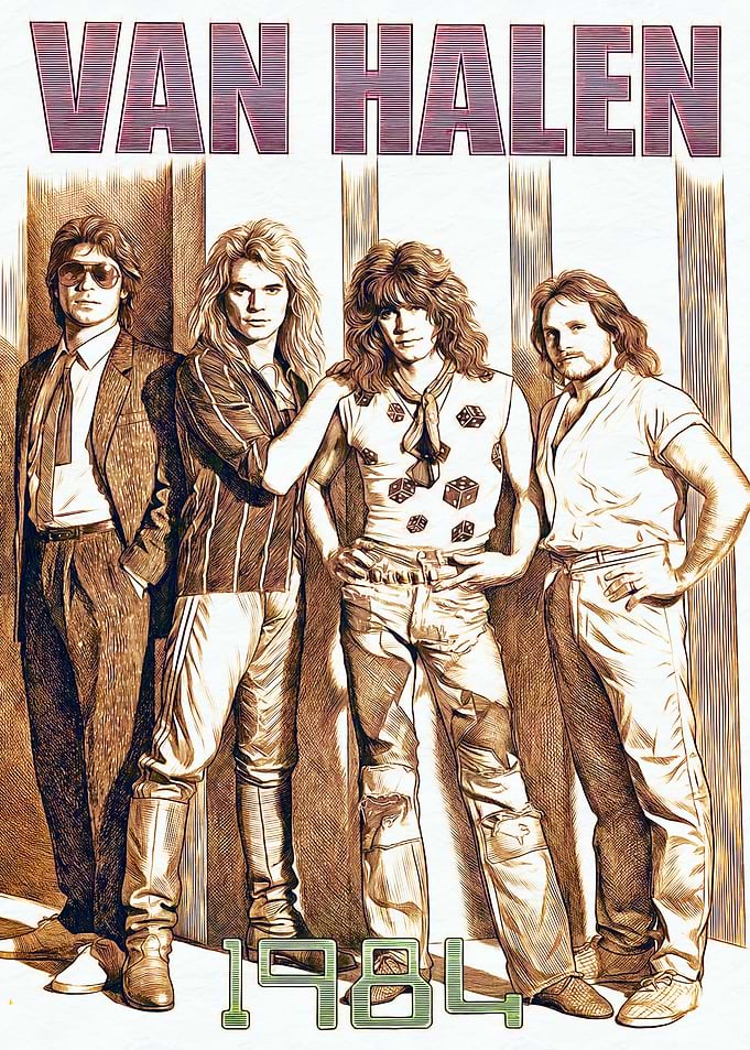 Van Halen 1984 Album Cover Art