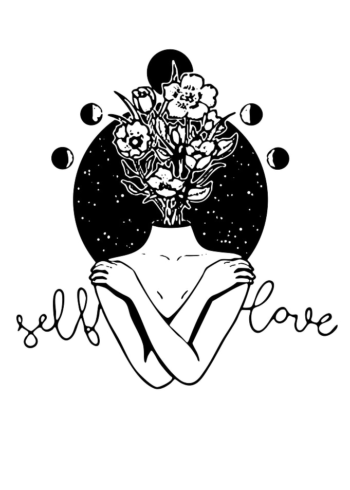 Self Love Floral Head
