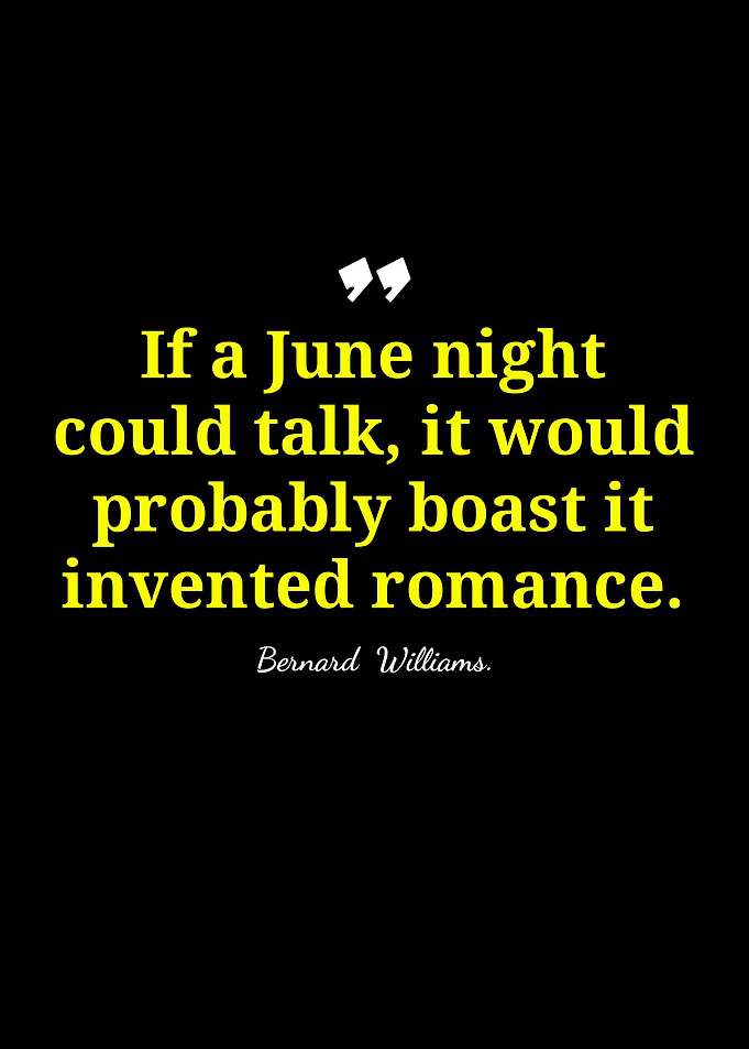 June night romance quote