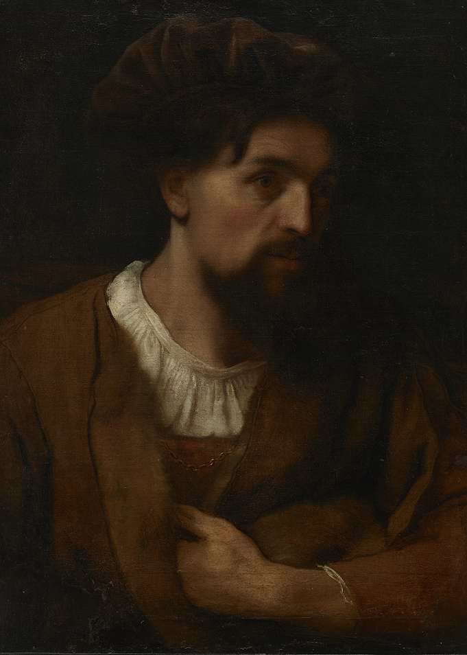 Portrait of a Man in Brown