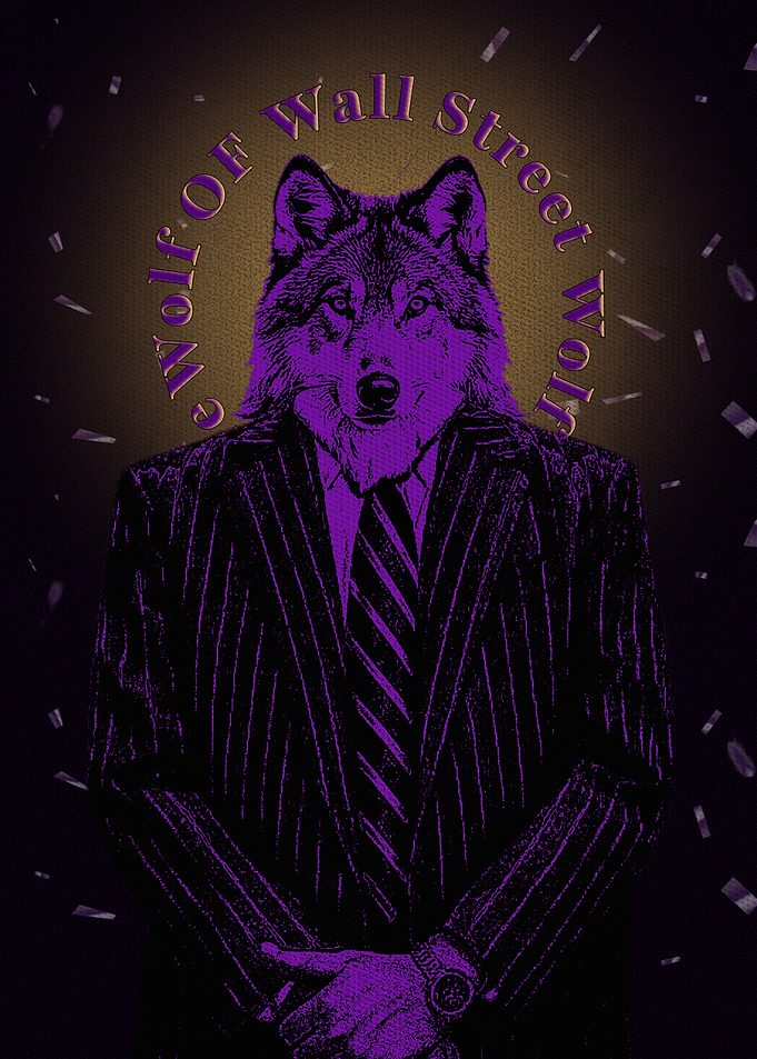 Wolf of Wall Street Poster