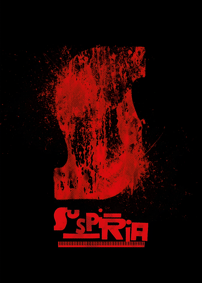 Suspiria Red Splatter Poster