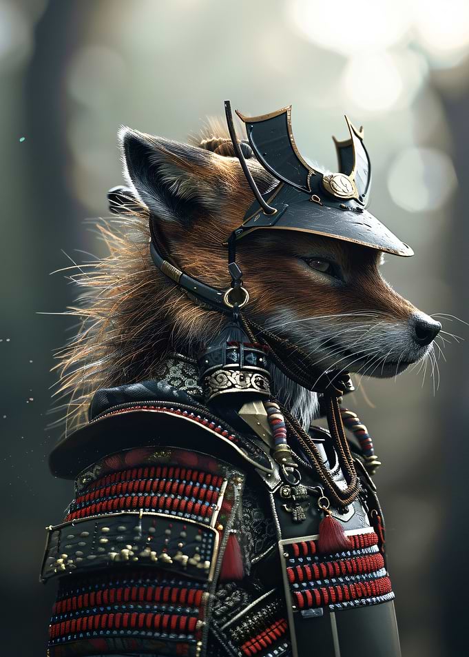 Samurai Fox Warrior