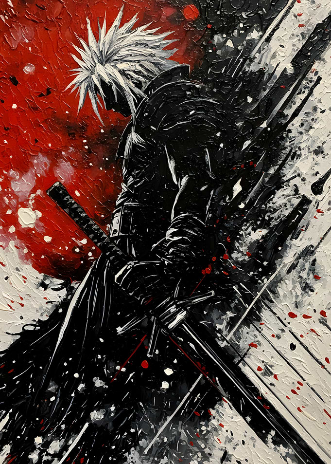 Samurai Warrior with Katana